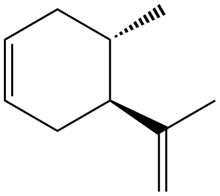 Image of trans-4-methyl-5-(1-methylethenyl)cyclohexene