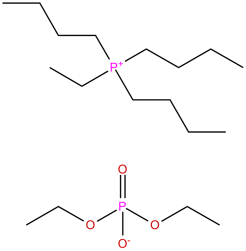 Image of tributylethylphosphonium diethylphosphate