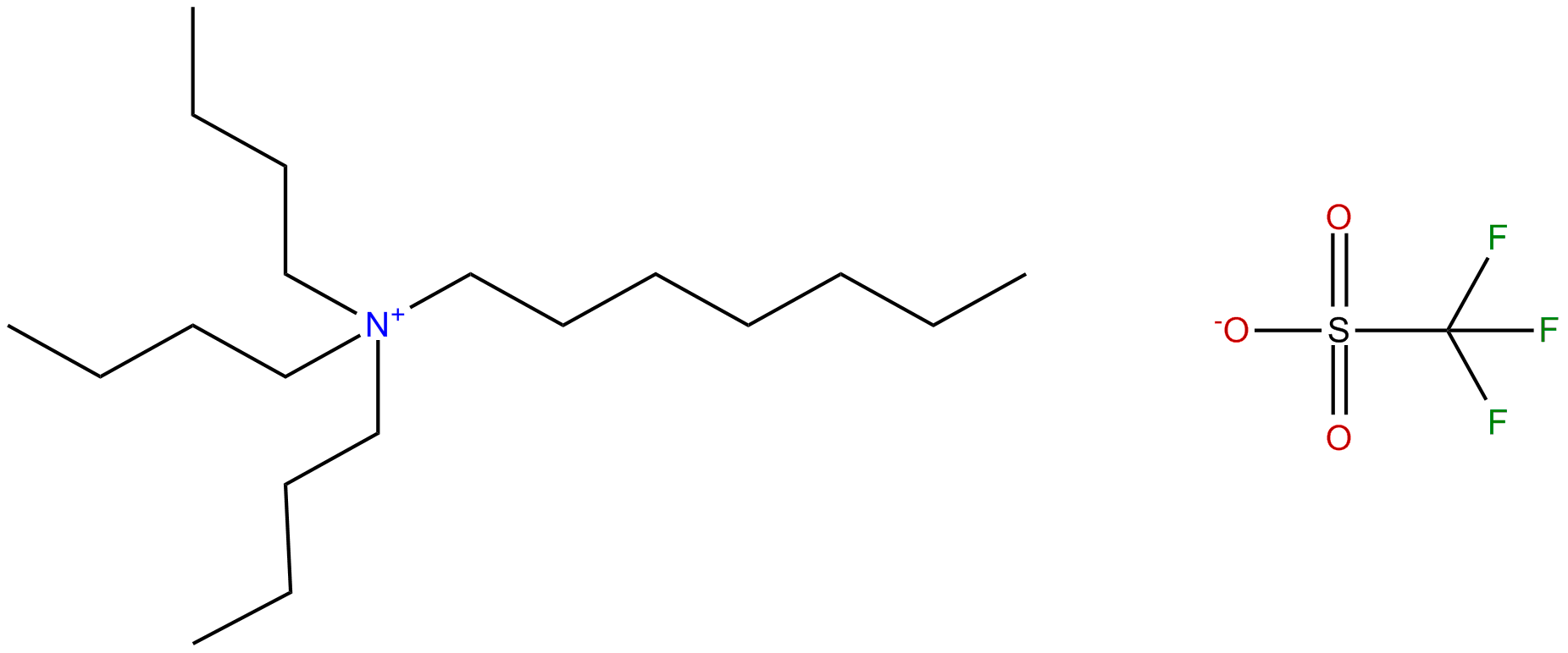 Image of tributylheptylammonium trifluoromethanesulfonate