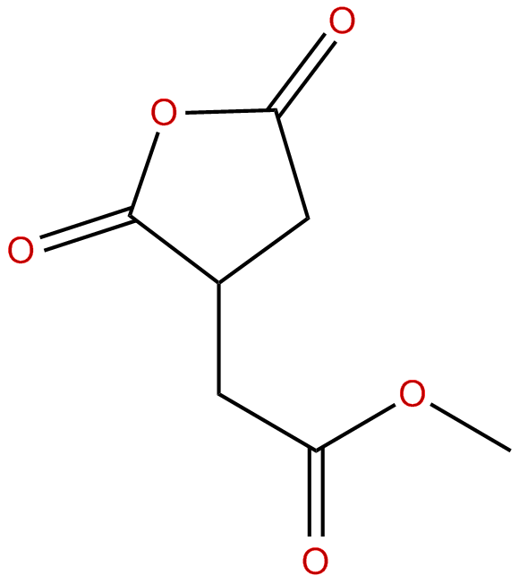 Image of tricarballylic anhydride, methyl ester