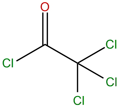 Image of trichloroacetyl chloride