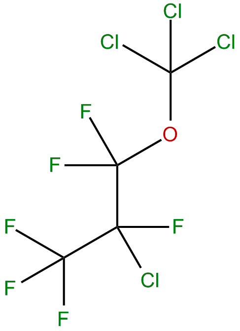 Image of trichloromethyl 2-chloro-1,1,2,3,3,3-hexafluoropropyl ether