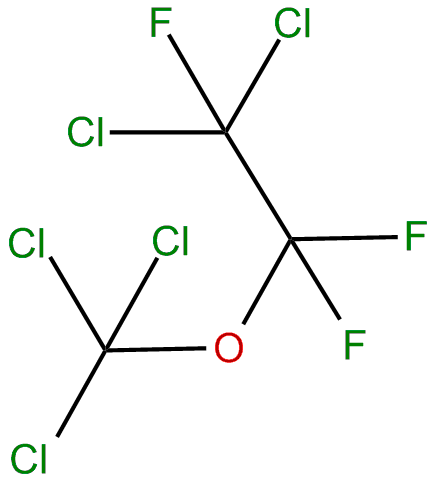 Image of trichloromethyl 2,2-dichloro-1,1,2-trifluoroethyl ether
