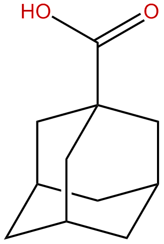 Image of tricyclo[3.3.1.1(3,7)]decane-1-carboxylic acid