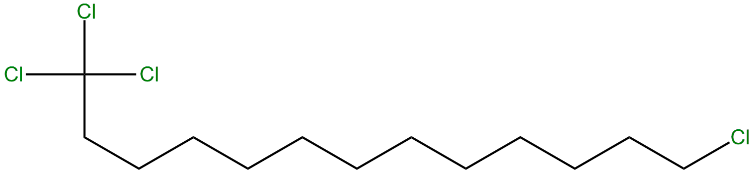 Image of tridecane, 1,1,1,13-tetrachloro-