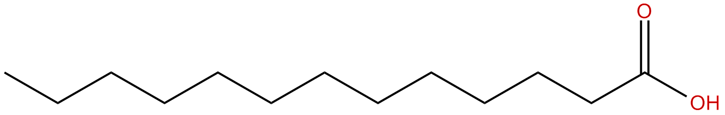 Image of tridecanoic acid