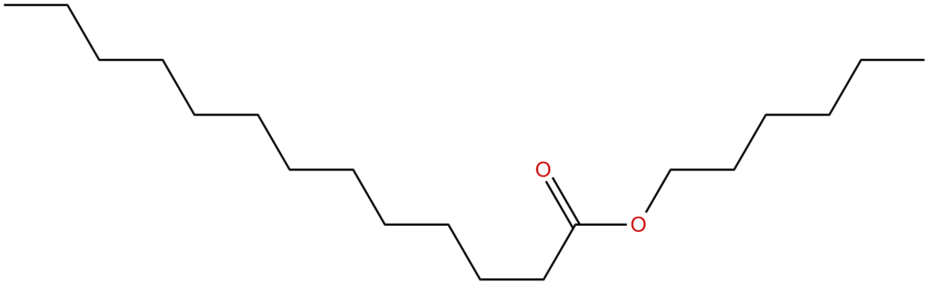 Image of tridecanoic acid, hexyl ester