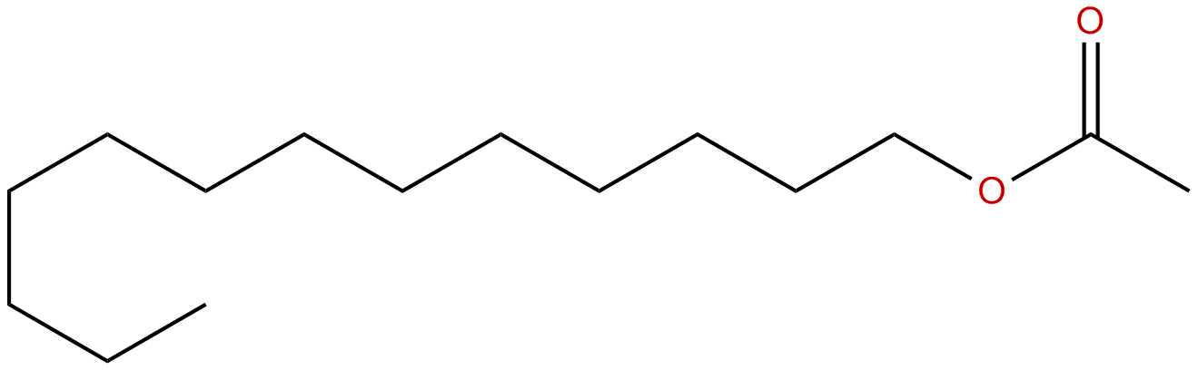 Image of tridecyl ethanoate
