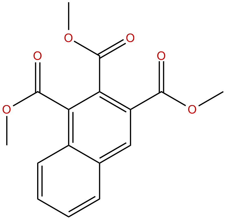Image of trimethyl 1,2,3-naphthalenetricarboxylate