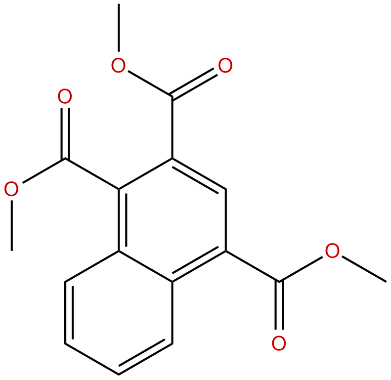 Image of trimethyl 1,2,4-naphthalenetricarboxylate
