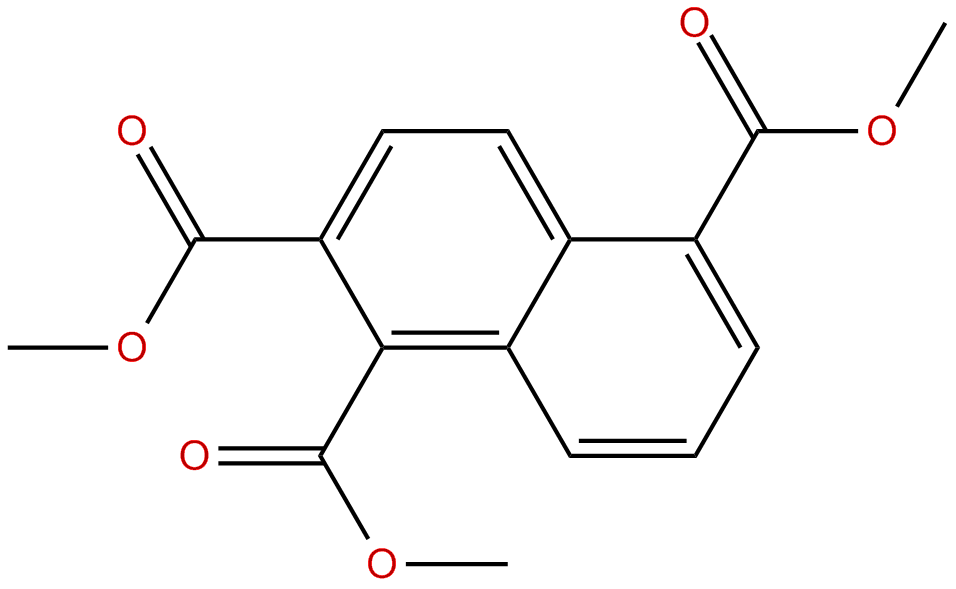 Image of trimethyl 1,2,5-naphthalentricarbxylate