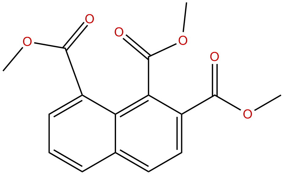 Image of trimethyl 1,2,8-naphthalenetricarboxylate