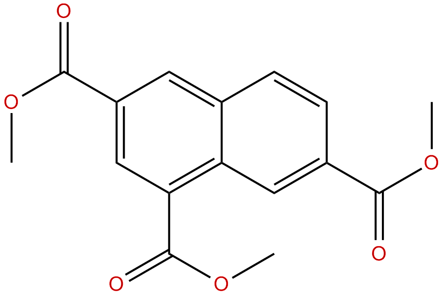 Image of trimethyl 1,3,7-naphthalenetricarboxylate