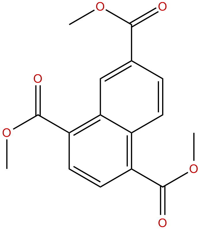 Image of trimethyl 1,4,6-naphthalenetricarboxylate