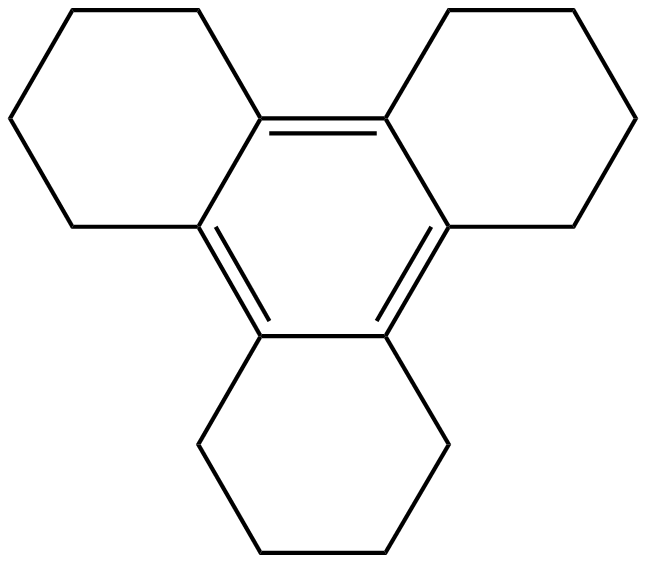 Image of triphenylene, 1,2,3,4,5,6,7,8,9,10,11,12-dodecahydro-