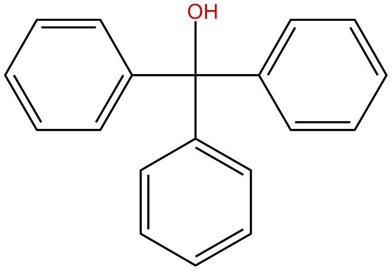 Image of triphenylmethanol