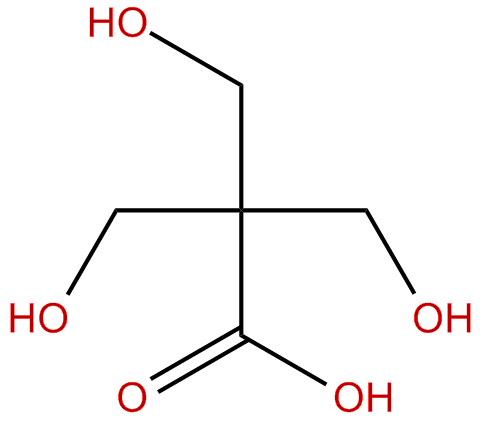 Image of tris(hydroxymethyl)ethanoic acid