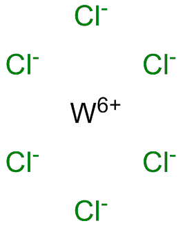 Image of tungsten chloride (WCl6)