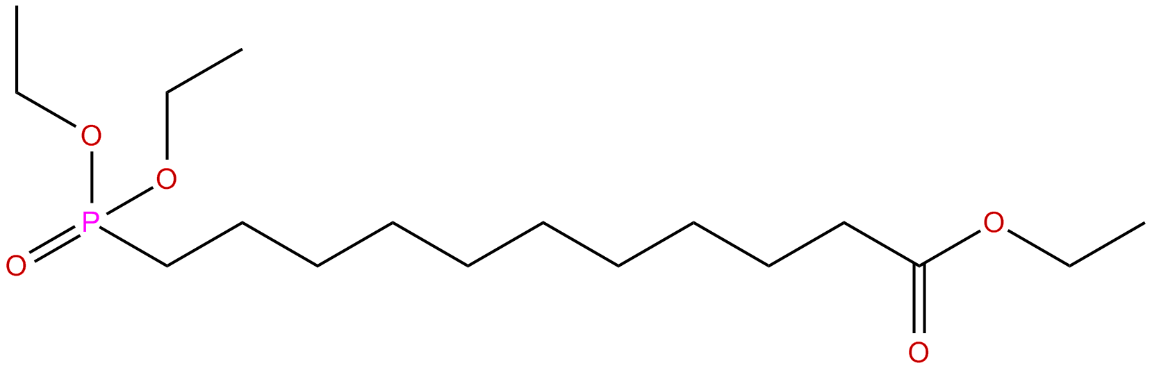 Image of undecanoic acid, 11-phosphono-, triethyl ester
