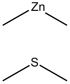 Image of zinc, dimethyl(thiobis(methane))