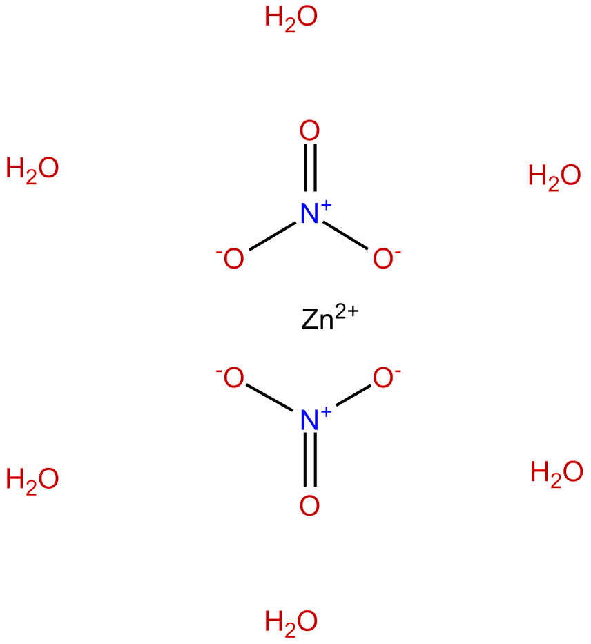 Image of zinc nitrate hexahydrate