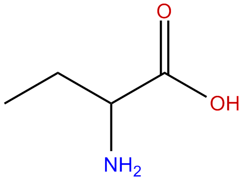Image of (.+-.)-.alpha.-aminobutyric acid