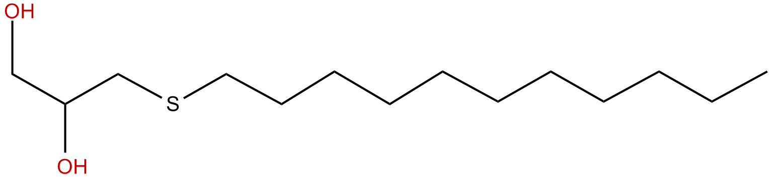 Image of (.+-.)-3-(undecylthio)-1,2-propanediol
