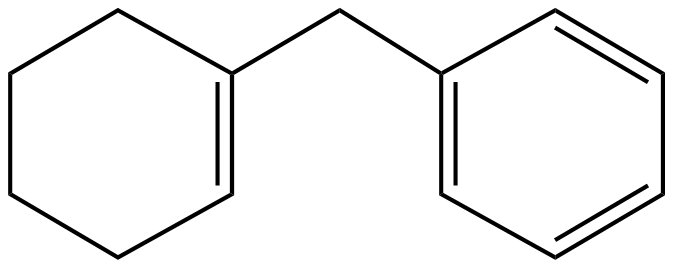 Image of (1-cyclohexen-1-ylmethyl)benzene
