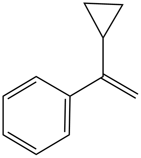 Image of (1-cyclopropylethenyl)benzene