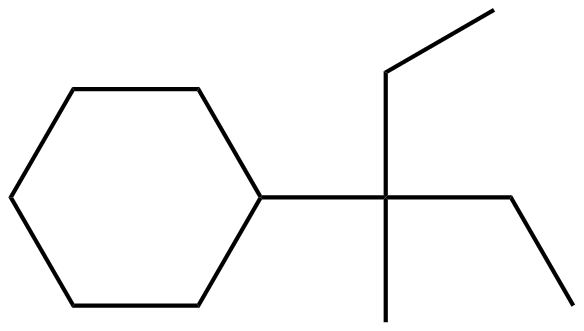 Image of (1-ethyl-1-methylpropyl)cyclohexane