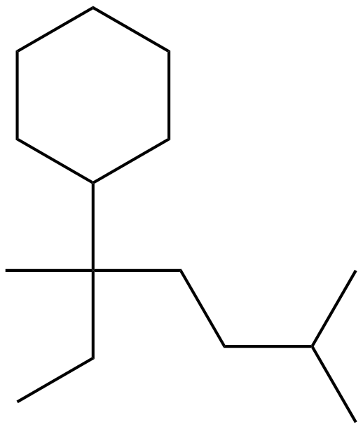 Image of (1-ethyl-1,4-dimethylpentyl)cyclohexane