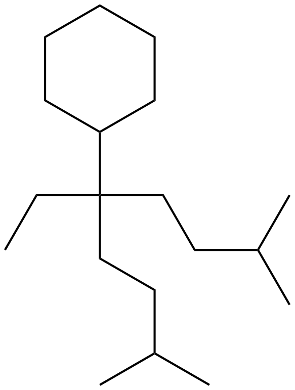 Image of (1-ethyl-4-methyl-1-(3-methylbutyl)pentyl)cyclohexane