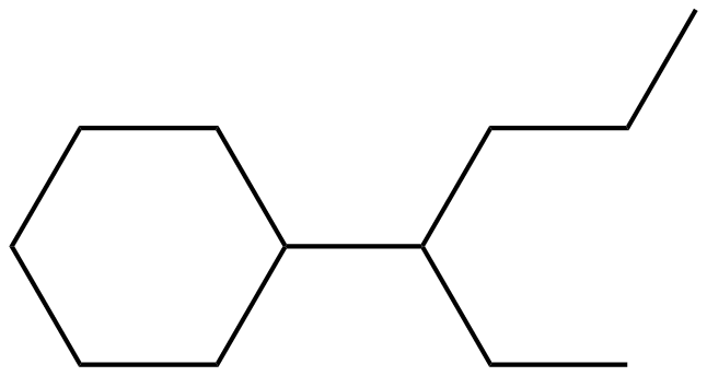 Image of (1-ethylbutyl)cyclohexane
