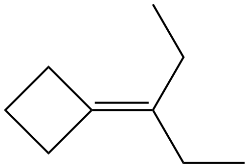 Image of (1-ethylpropylidene)cyclobutane
