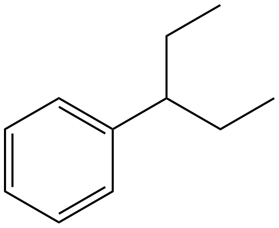 Image of (1-ethylpropyl)benzene