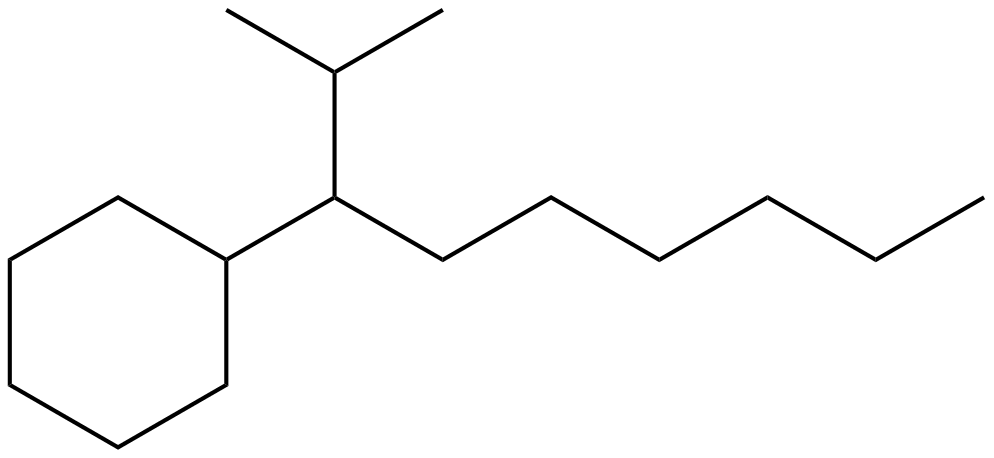 Image of (1-isopropylheptyl)cyclohexane