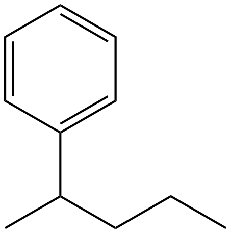 Image of (1-methylbutyl)benzene