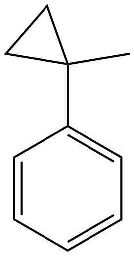 Image of (1-methylcyclopropyl)benzene