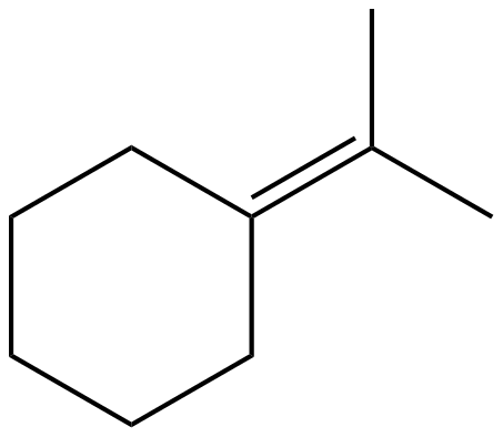 Image of (1-methylethylidene)cyclohexane