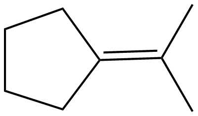 Image of (1-methylethylidene)cyclopentane