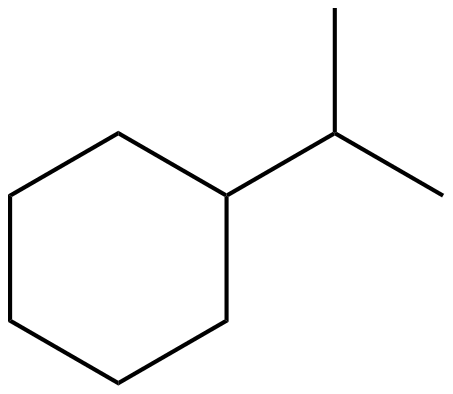 Image of (1-methylethyl)cyclohexane