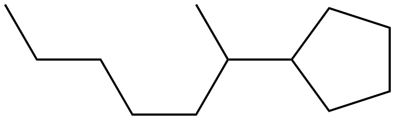 Image of (1-methylhexyl)cyclopentane