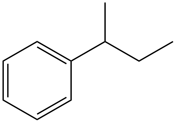 Image of (1-methylpropyl)benzene