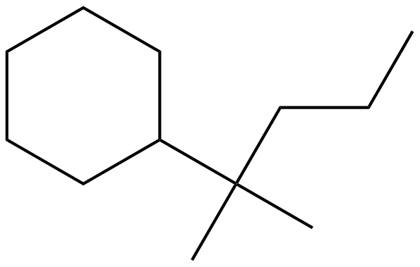 Image of (1,1-dimethylbutyl)cyclohexane
