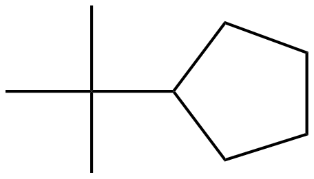 Image of (1,1-dimethylethyl)cyclopentane