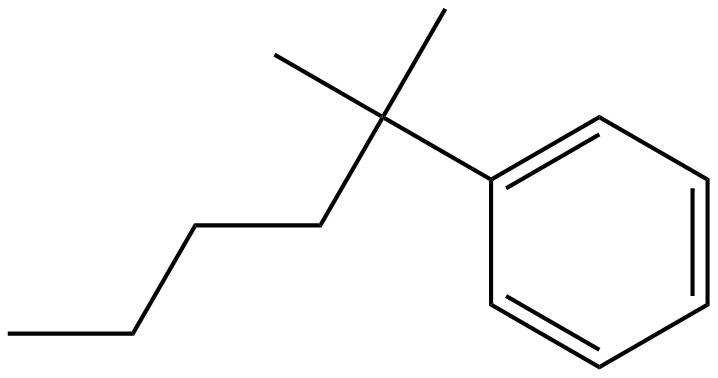 Image of (1,1-dimethylpentyl)benzene