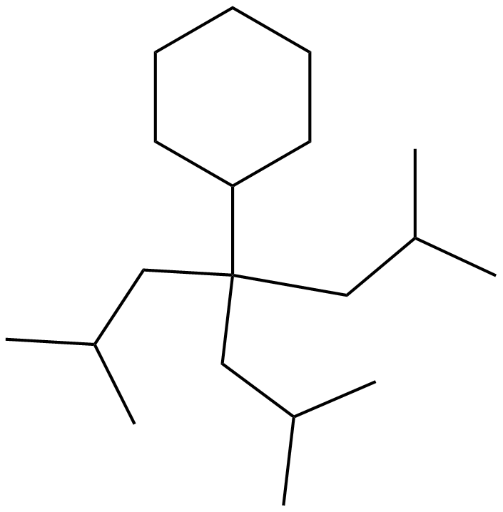Image of [1,1,1-tris(2-methylpropyl)methyl)cyclohexane