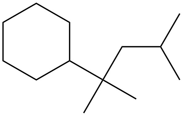 Image of (1,1,3-trimethylbutyl)cyclohexane