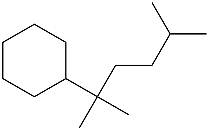 Image of (1,1,4-trimethylpentyl)cyclohexane