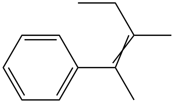 Image of (1,2-dimethyl-1-butenyl)benzene
